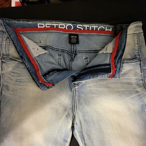 Retro Stitch mens jeans in great condition